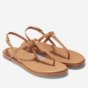 Cole Haan leather flora thong sandals